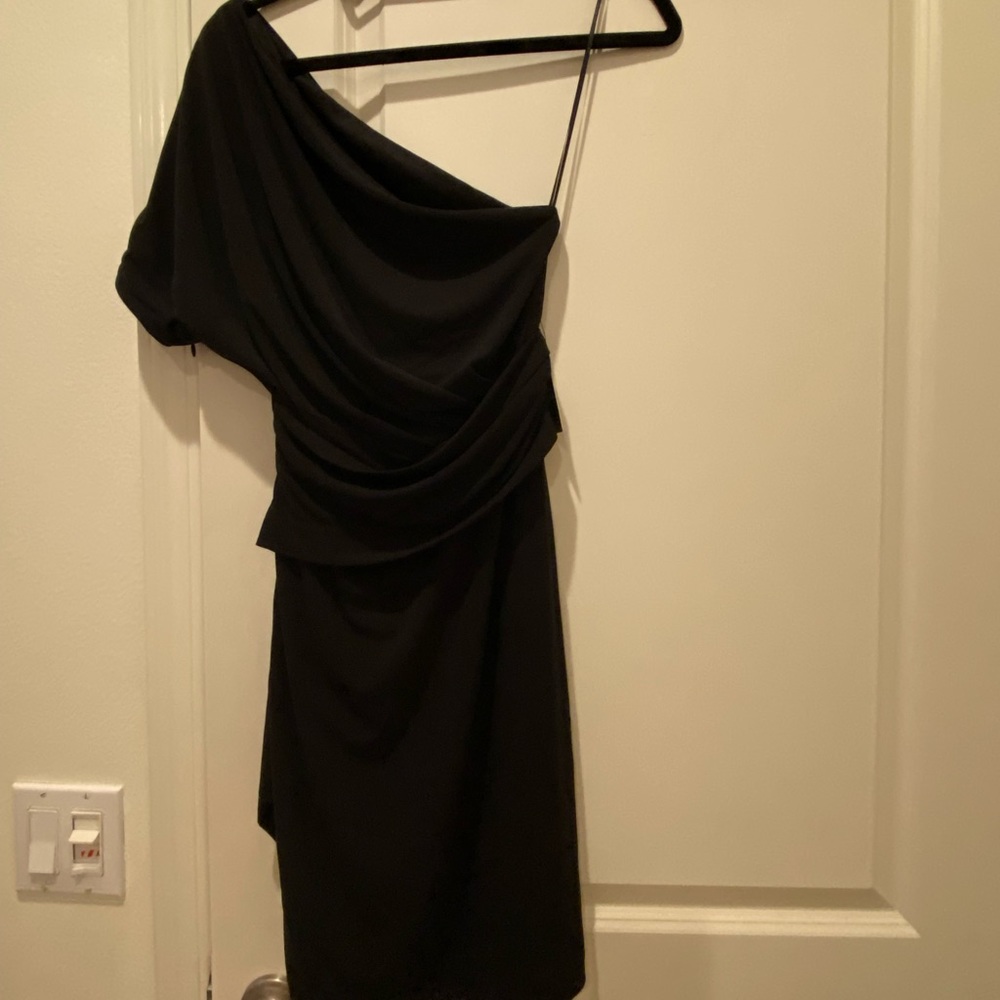 NWT express one shoulder dress sz S